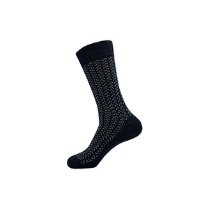 Qualità di lusso confortevole a righe grandi e piccoli punti di Design calzini corti da uomo cotone sottile stagione primaverile - Product Image 6