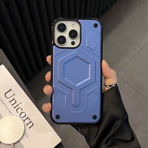 Mowang Armor-Style a prueba de golpes Pc + TPU funda de teléfono móvil para 17 16 Pro <span class=keywords><strong>Max</strong></span> 15 <span class=keywords><strong>Plus</strong></span> cuatro esquinas funda protectora Cámara - Product Image 2