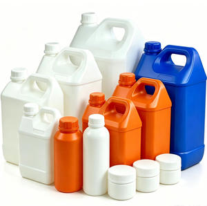Bidón <span class=keywords><strong>de</strong></span> Plástico HDPE Personalizado <span class=keywords><strong>de</strong></span> 500 ml, 1 L, 2 L, 4 L, 5 L, 10 L con Tapa para Almacenamiento <span class=keywords><strong>de</strong></span> <span class=keywords><strong>Alcohol</strong></span>, Productos Químicos, Pesticidas - Product Image 1