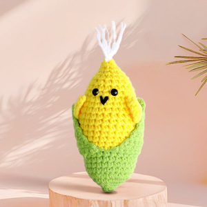 Juguetes de ganchillo de frutas y verduras, juguete tejido a crochet para mascotas - Product Image 2