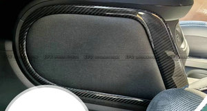 OEM Fit Self-Adhesive Dry Carbon Middle <b>Console</b> Side Trim 2Pcs For 22-25 Hyundai Ioniq 5N Left Hand Drive - Product Image 2