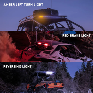 Barra de luz Led trasera de coche de señal de advertencia todoterreno sin tornillos de 32 pulgadas para camiones <span class=keywords><strong>YTV</strong></span> ATV RZR - Product Image 3