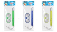 Ensembles de plongée en apnée, lunettes de plongée et ensembles de tubes de ventilation bon marché en gros