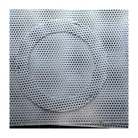 Tôle perforée à micro-trou résistante à la corrosion, plaque en aluminium microperforée à petite maille perforée ultra-fine
