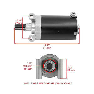 มอเตอร์สตาร์ทอัตโนมัติโคห์เลอร์ 32-098-01S 32-098-03 สำหรับเครื่องตัดหญ้าโดย - Product Image 5