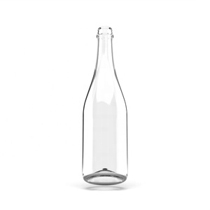 Bouteille de champagne recyclable de 750 ml en gros du fabricant, bouteille en verre pour vin mousseux avec couvercles - Product Image 2