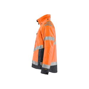 BLAKLADER - 478019775396S <b>Lightweight</b> lined Shell <b>Jacket</b> <b>Hi</b>-<b>vis</b> Orange/Mid grey - EAN 7330509751480 <b>HI</b>-<b>VIS</b> WORKWEAR - Product Image 4