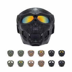 Máscara Facial Personalizada para Motocicleta, Gafas de Motocross, Máscara de Halloween, Gafas Protectoras para Motocicleta - Product Image 2