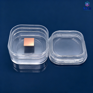 Substrat en cuivre monocristallin carré standard 10*10*0.5mm, plaque de cuivre à tolérance d'<span class=keywords><strong>angle</strong></span> de cristal de précision - Product Image 3