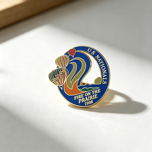 Factory Wholesale Hard Enamel <b>Pin</b> Die Cast Metal Emblem Polished Ornament for School Uniforms Club <b>Badges</b> & Team Souvenirs - Product Image 1