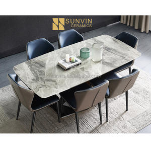 Tavolo da Pranzo Moderno in Pietra Sinterizzata 1600*3200*6mm Lastre in Gres Porcellanato per Uso Esterno Ispirato a <span class=keywords><strong>Pandora</strong></span> - Product Image 1