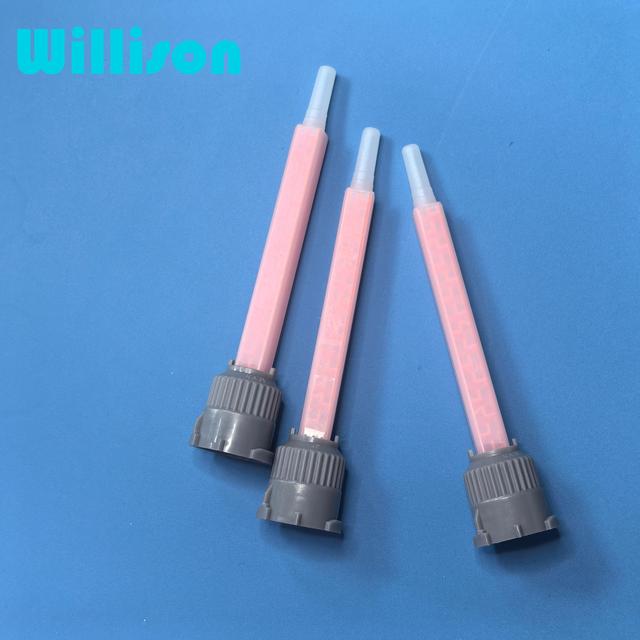 MBQX05-16L 10:1 Mixed Pipe square Dispensing Static Mixer Mixing Nozzle MB06-16 10:1