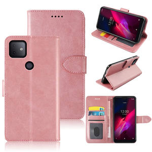 Funda de cuero para <span class=keywords><strong>TCL</strong></span> 30T Wallet Flip Cover Bolsa para teléfono móvil para <span class=keywords><strong>TCL</strong></span> 10 Plus Stylus 5G Teléfono móvil celular - Product Image 1