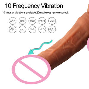 <span class=keywords><strong>Dildo</strong></span> Vibrateur Pour Femme anale massaggio vaginale telecomando riscaldamento spinta <span class=keywords><strong>Dildo</strong></span> vibratore donne giocattoli sesso delizia giocattoli - Product Image 2