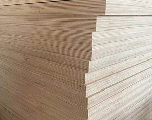 Tablero de fibra de densidad media MDF liso MDF laminado de melamina blanca 1220*2440MM 18mm 15mm