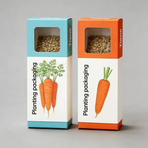 กล่องใส่เมล็ดพันธุ์พิมพ์ดิจิทัลแบบกำหนดเอง พิมพ์สองด้าน เคลือบลามิเน<span class=keywords><strong>ต</strong></span>ด้าน ป้องกันรอยขีดข่วน เคลือบยูวี บุด้วยฟองน้ำ สำหรับบรรจุภัณฑ์ - Product Image 5