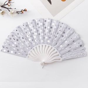 Die Cut PP Lace Handmade Eco-Friendly Love Theme Wedding Custom Color Plastic <b>Hand</b> <b>Fans</b> - Product Image 1