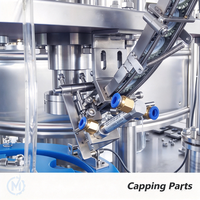 Machine de remplissage et de bouchage automatique de bouteilles en verre sous pression isobare 800-1500 BPH avec écran tactile PLC pour bière, soda et eau gazeuse