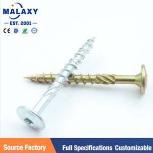 สกรูหัว <span class=keywords><strong>Torx</strong></span> ยี่ห้อ MALAXY สำหรับยึดไม้ ยึดผนังยิปซัม แบบเจาะเกลียวในและเกลียวนอก - Product Image 1