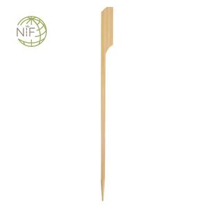 Suministros para fiestas <span class=keywords><strong>NIF</strong></span> Brochetas gruesas y afiladas Kebab Palo de bambú para barbacoa - Product Image 2