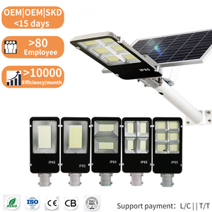Nhà Máy bán hàng chia năng lượng mặt trời ánh sáng đường phố ngoài trời thiết kế mới OEM ODM cao cấp lumen cao Watt IP65 <span class=keywords><strong>LED</strong></span> vườn đèn - Product Image 1