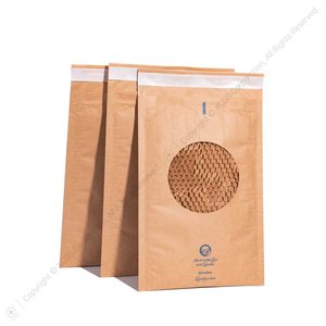 Sobres <span class=keywords><strong>de</strong></span> Papel Kraft Acolchados con Diseño <span class=keywords><strong>de</strong></span> Panal <span class=keywords><strong>de</strong></span> Abeja para Envío, Impresión <span class=keywords><strong>de</strong></span> Logotipo Personalizada, Sobres <span class=keywords><strong>de</strong></span> Papel Kraft A4, Venta al Por Mayor XCGS - Product Image 4
