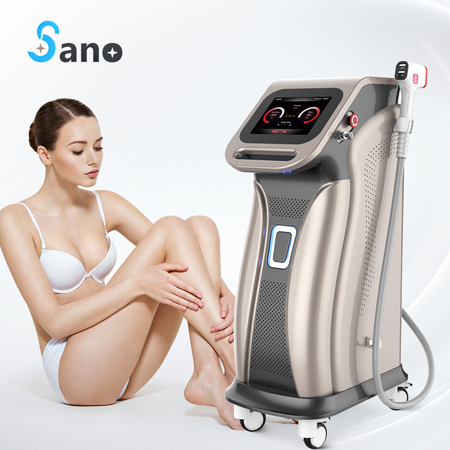 2023 2000W Laser 755nm 808nm 940nm 1064nm 4 Wavelength Diode Laser Hair Removal Machine Use for Beauty Salon Equipment