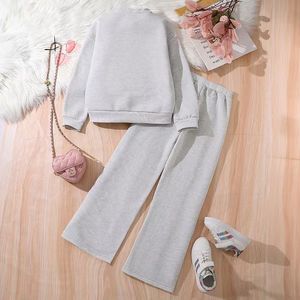 2025 Tendência 6 8 10 12 Anos de Idade das Crianças Moda Camisa Pant Suit Adolescentes Meninas Roupas Roupas Doce para Crianças Conjuntos de Roupas - Product Image 4