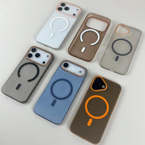 Housses magnétiques pour téléphone portable pour I Phone 17 Pro Max <span class=keywords><strong>Ipone</strong></span> 15 Pro Max Matte Skin Feel Frosted Custom Mobile case Custom Design - Product Image 6