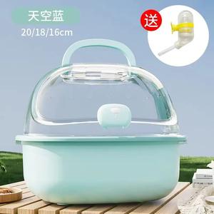 Cage de transport portable pour hamster, cage extérieure, cage de voyage, sécurité anti-évasion, petit sac de transport pour animaux de compagnie, conteneur pour animaux exotiques - Product Image 6