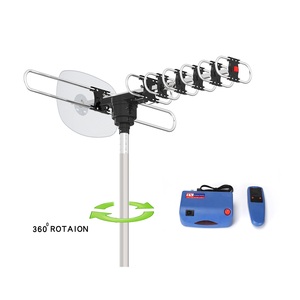 <b>Remote</b> <b>Control</b> Rotatable <b>Tv</b> Antena Outdoor Hdtv Aerial Rotator 360 Degree Digital hd <b>Tv</b> Antenna - Product Image 1