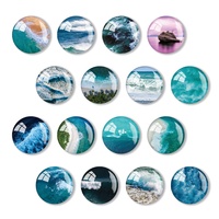 Autocollant de réfrigérateur imprimé couleur de haute qualité Honor of Crystal K9, ensemble d'aimants imprimés au laser pour la maison, cadeau ou usage domestique