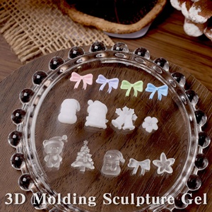 Gel <span class=keywords><strong>de</strong></span> Modelado 3D para Esculturas, 15 ml, Transparente, Blanco, para Arte <span class=keywords><strong>de</strong></span> <span class=keywords><strong>Uñas</strong></span>, Gel <span class=keywords><strong>de</strong></span> Moldeo <span class=keywords><strong>de</strong></span> Cristal para Fototerapia - Product Image 2