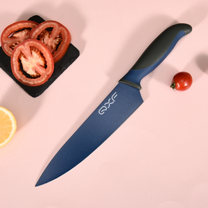 <span class=keywords><strong>Amazon</strong></span> Top vendedor recubierto <span class=keywords><strong>de</strong></span> Color profesional 8 pulgadas Chef <span class=keywords><strong>de</strong></span> <span class=keywords><strong>cocina</strong></span> cuchillo con mango <span class=keywords><strong>de</strong></span> plástico - Product Image 2