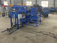 Machine à blocs de ciment entièrement automatique, équipement de construction, matériaux de construction, composant essentiel, moteur, machine à fabriquer des briques
