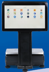เครื่องชั่งน้ำหนักแบบหน้าจอสัมผัส POS-B PC AI พร้อมเคส ABS รองรับ OEM/ODM รับน้ำหนักได้ 15 กก. รองรับการชำระเงินและจัดเก็บข้อมูลผ่านระบบคลาวด์ - Product Image 3