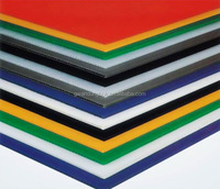 Plaques de plastique ondulé PP Corflute Corpac Corriboard Akylux Corriflute 2mm-12mm 1220x2440 4x8