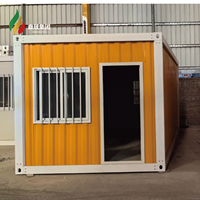 Casa Contenedor de Acero de 20 pies, Desmontable, Portátil, de Ensamblaje Rápido, Modular, Móvil, Plegable, de Instalación Rápida, Suministro de Fábrica