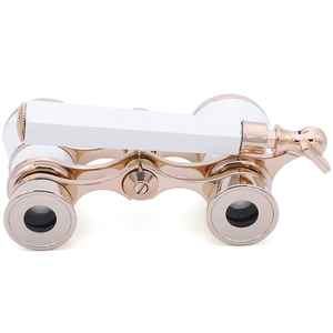 <span class=keywords><strong>Jumelles</strong></span> <span class=keywords><strong>de</strong></span> théâtre rétro antique avec logo personnalisé élégant télescope en métal 3x25 lunettes d'opéra avec poignée - Product Image 6
