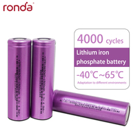 Baterai Lithium Isi Ulang LiFePO4 3.2V -40 Suhu Rendah 18650/26650 1500/2000mAh 4000 Siklus Garansi 5 Tahun