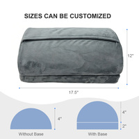 Repose-pieds ergonomique demi-lune personnalisé OEM en mousse à mémoire de forme à hauteur réglable pour soulager les douleurs dorsales et des hanches