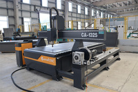 Máquina de Carpintería de 4*8 pies, Router CNC de 4 Ejes 1325 con Rotatorio para Corte de Muebles y Puertas de Madera