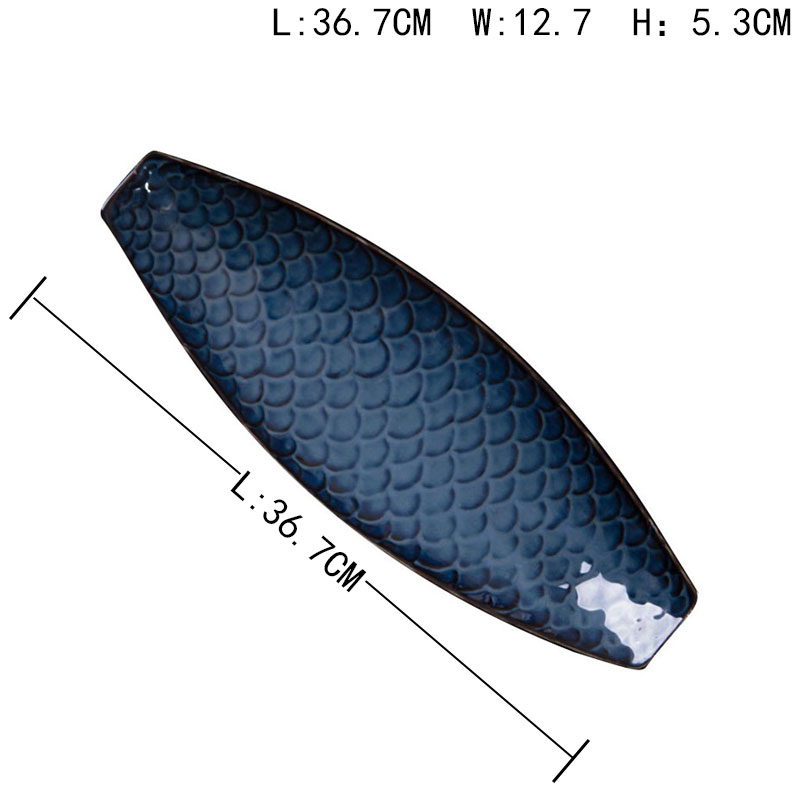 14inch blue plate