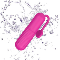 Vibrateur à balle rechargeable en silicone, best-seller Amazon, 10 vitesses, massage du clitoris, mini-vibrateur à balle, vibromasseur étanche