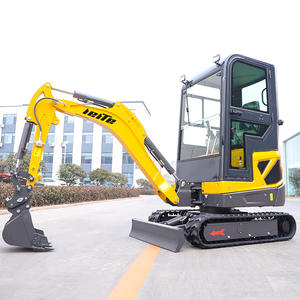 Mini Excavadora de 1.8 Toneladas con Cabina, Motor EPA 5, Control Hidráulico de Piloto, Excavadora de Orugas - Product Image 1