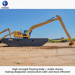 شاسيه حفارة برمائية مارش باجي SH120 بعجلات بونتون للأعمال الترابية - Product Image 6