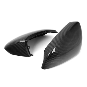 Coperture per specchietti retrovisori in fibra di carbonio <span class=keywords><strong>A3</strong></span> 8Y per sostituzione Audi <span class=keywords><strong>A3</strong></span> S3 2020 + LHD senza copertura per <span class=keywords><strong>specchietto</strong></span> laterale con assistenza alla corsia - Product Image 4