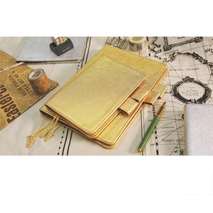 A6 Vàng Vải PU Leather Chữ Thập Mẫu Đáng Yêu Cuốn Sách Bìa Cho <span class=keywords><strong>Notepad</strong></span> - Product Image 3