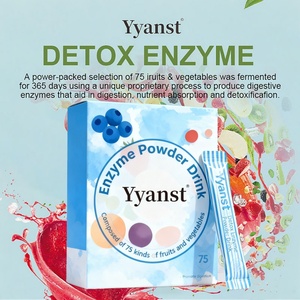 Enzyme digestive naturelle OEM ODM, extrait à base de plantes pour la santé digestive, boisson pour le contrôle du poids chez l'adulte, favorise la détoxification - Product Image 2