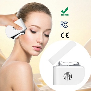 Rechargeable Hot Cold Compress Electric Guasha Beauty Device Handheld Muscle <b>Massage</b> Gun for Body Relaxation - Product Image 2